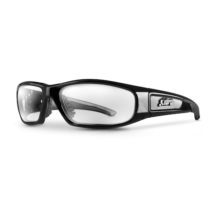 SWITCH Safety Glasses BlackClear BiFocal 200